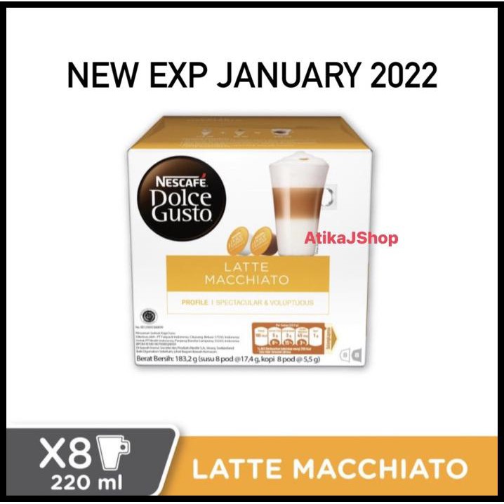 

Nescafe Dolce Gusto Latte Macchiato - Capsule