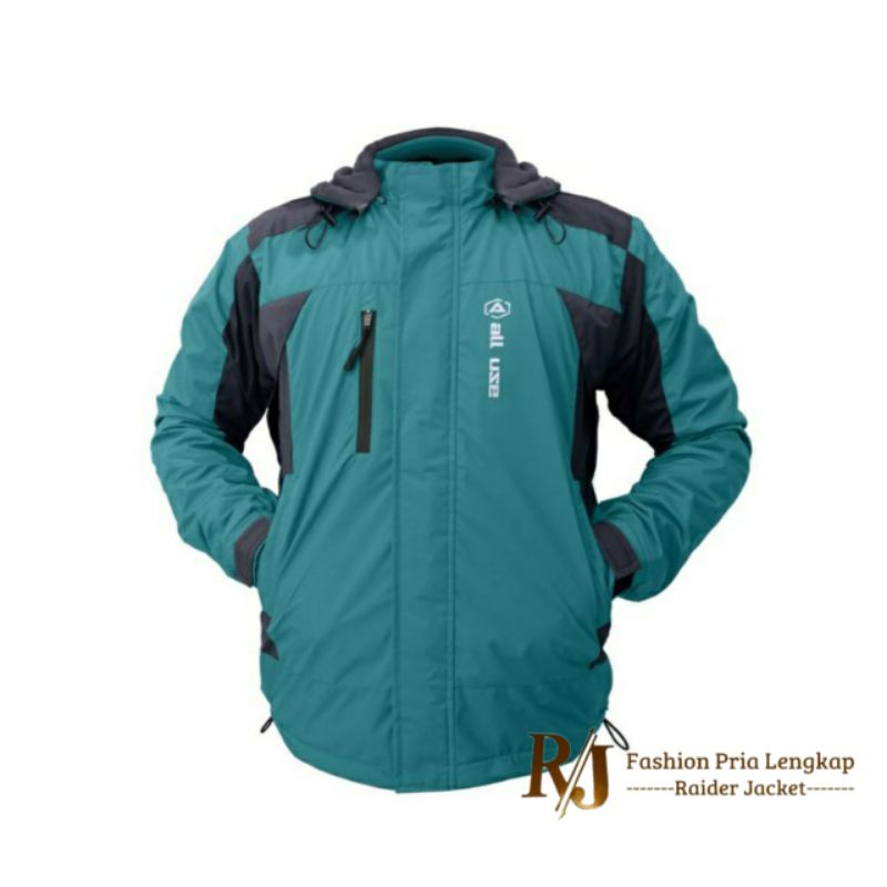 JAKET OUTDOOR ALL USE ORIGINAL ANTI AIR WATERPROOF 100% JAKET OUTDOOR PRIA TERLARIS