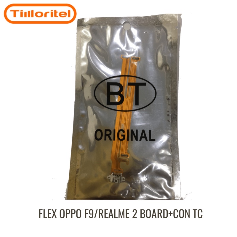 FLEX OPPO F9/REALME2/A7X BOARD+CON TC ORI