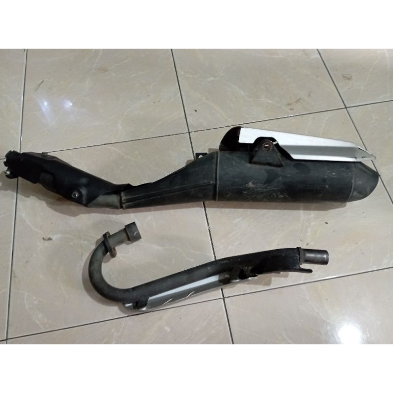 KNALPOT STANDARAN HONDA CRF 150 ORIGINAL