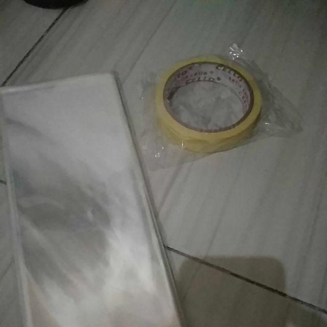 10,5 X 25 Cm Plastik Opp Tebal (100 Lbr) (lem/seal)