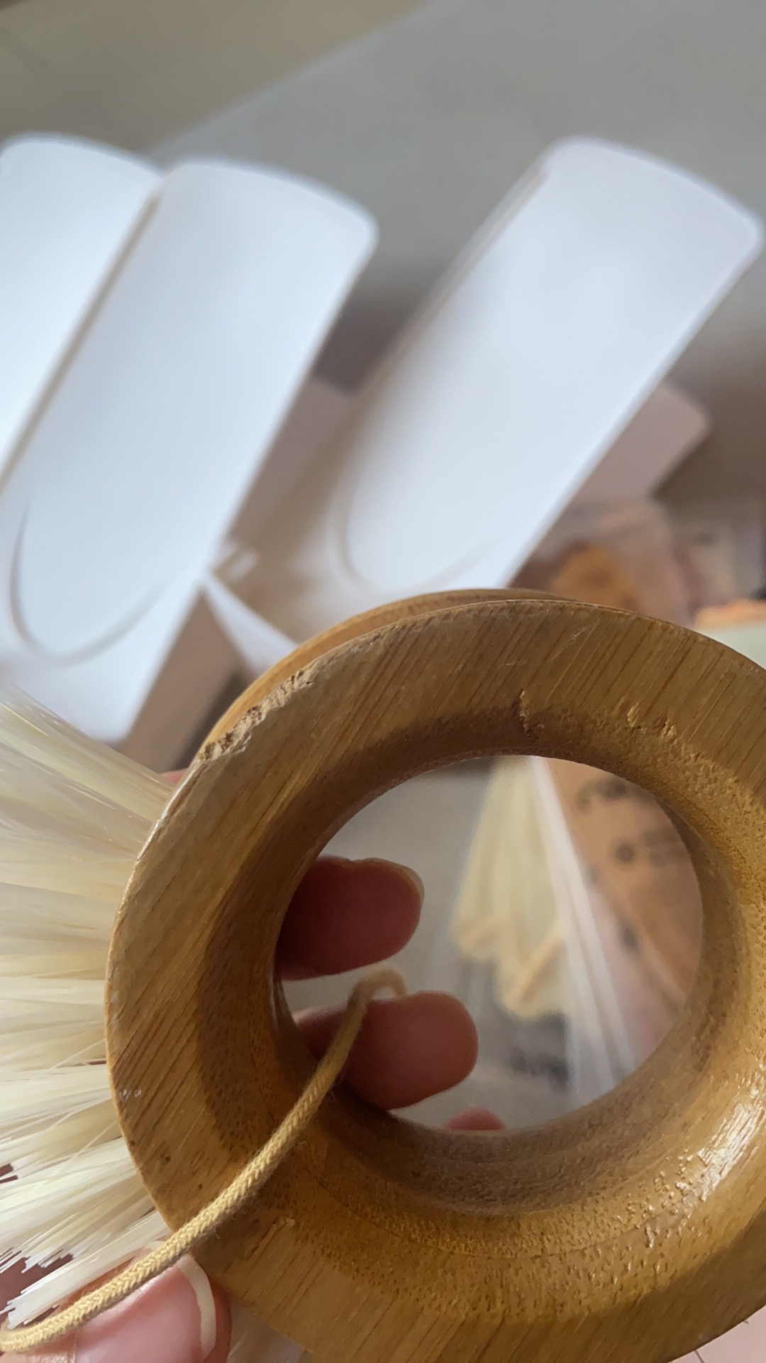 Proclean Sikat Serbaguna Japandi Aesthetic Minimalis / Sikat Alat Dapur Korea / Sikat Dapur Kayu / Alat Pembersih Aesthetic