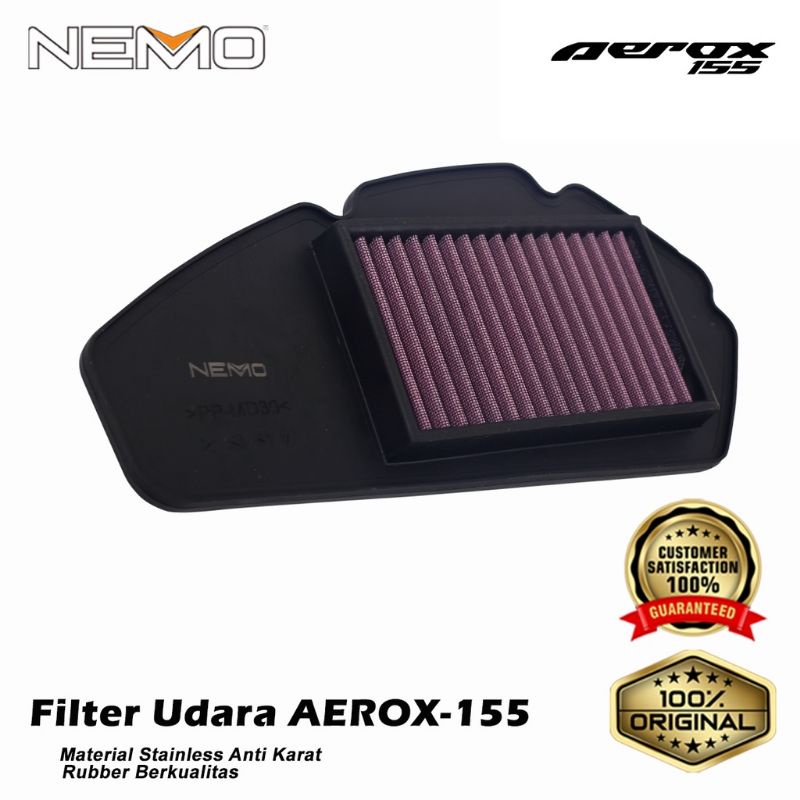 Filter udara Aerox 155 Nemo / Saringan Filter udara Aerox 155 NEMO