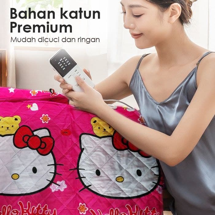 BED COVER KARAKTER BAHAN KATUN 195*170CM