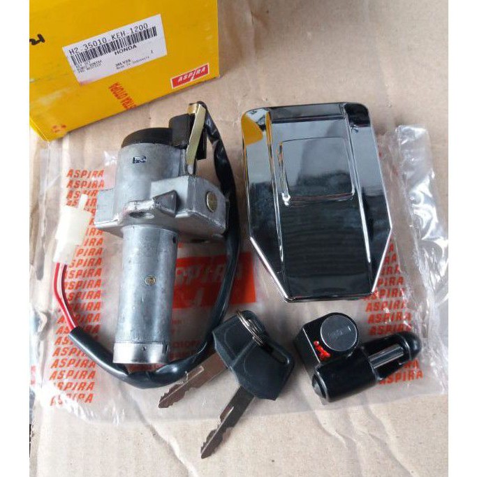 Kunci kontak + tutup tangki + kunci helm GL Pro Neotech