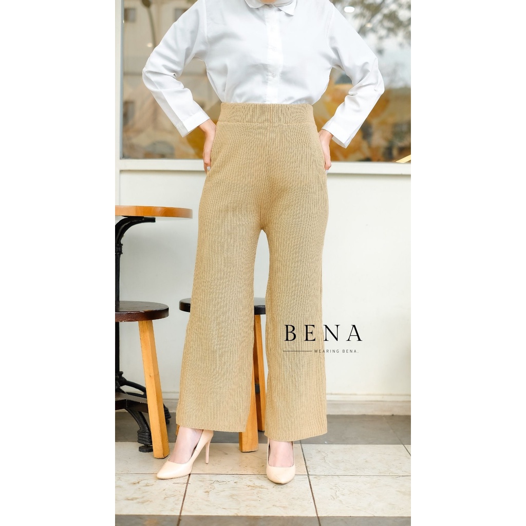 MIYU KNIT PANTS - WEARING BENA