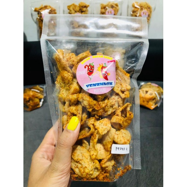 

Kripik Tahu | Keripik Tahu | Kerupuk Tahu | Pedas | 130gr - 500gr