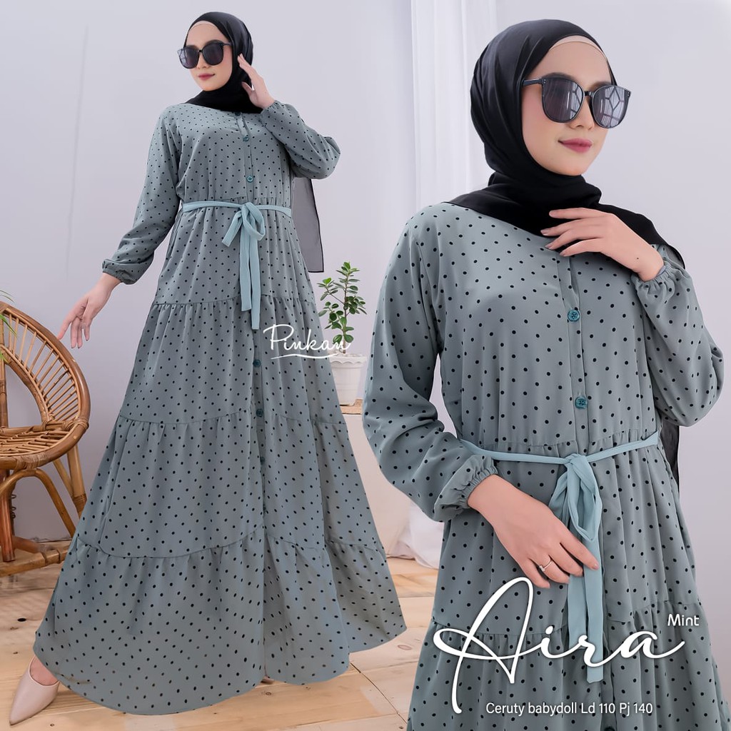 PINKAN AIRA GAMIS CANTIK ORIGINAL PINKAN