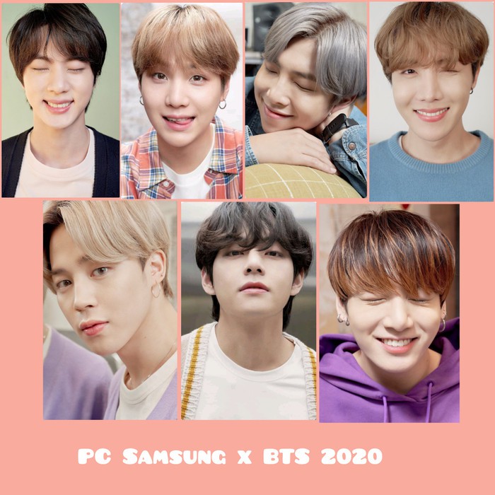 [BOOKED] READY PC BTS X SAMSUNG  JIN & JUNGKOOK OFFICIAL