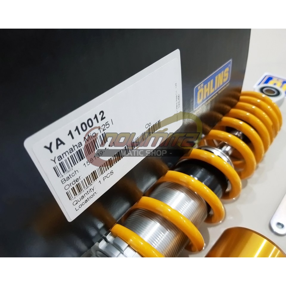 Shock Shockbreaker OHLINS Tabung Bawah 305mm Lexi Freego Mio 125 Fino