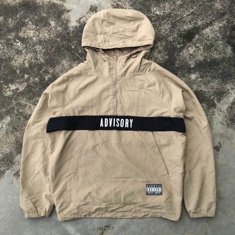 PARENTAL ADVISORY CAGOULE JACKET