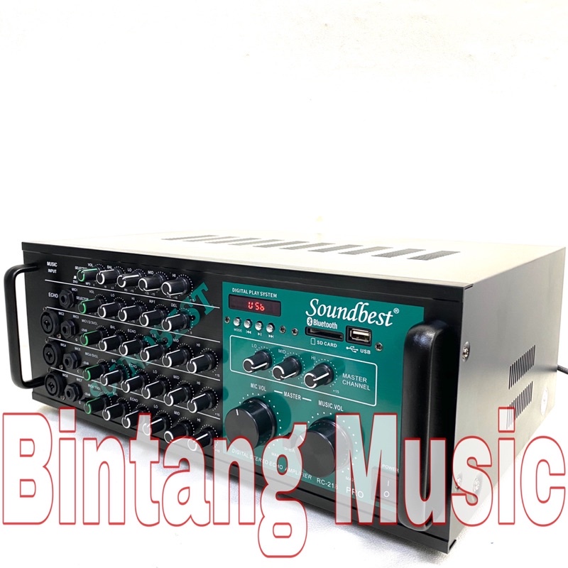 Power Amplifier Soundbest RC 218 PRO Original soundbest rc 218pro