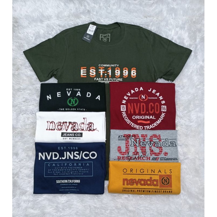 Paket 3pcs 100rb kaos Nevada brand matahari terbaru   M, L, XL, Motif RANDOMacak / kaos pria / kaos Nevada pria wanita / kaos Nevada 3pcs 100 Langan Pendek /  baju pria / Baju NEVADA / Kaos Nevada pria / Kaos pria distro / Kaos pria big size