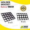 Holder Bracket Battery Braket Sambungan Baterai 18650 1 2 3 4 5 Slots