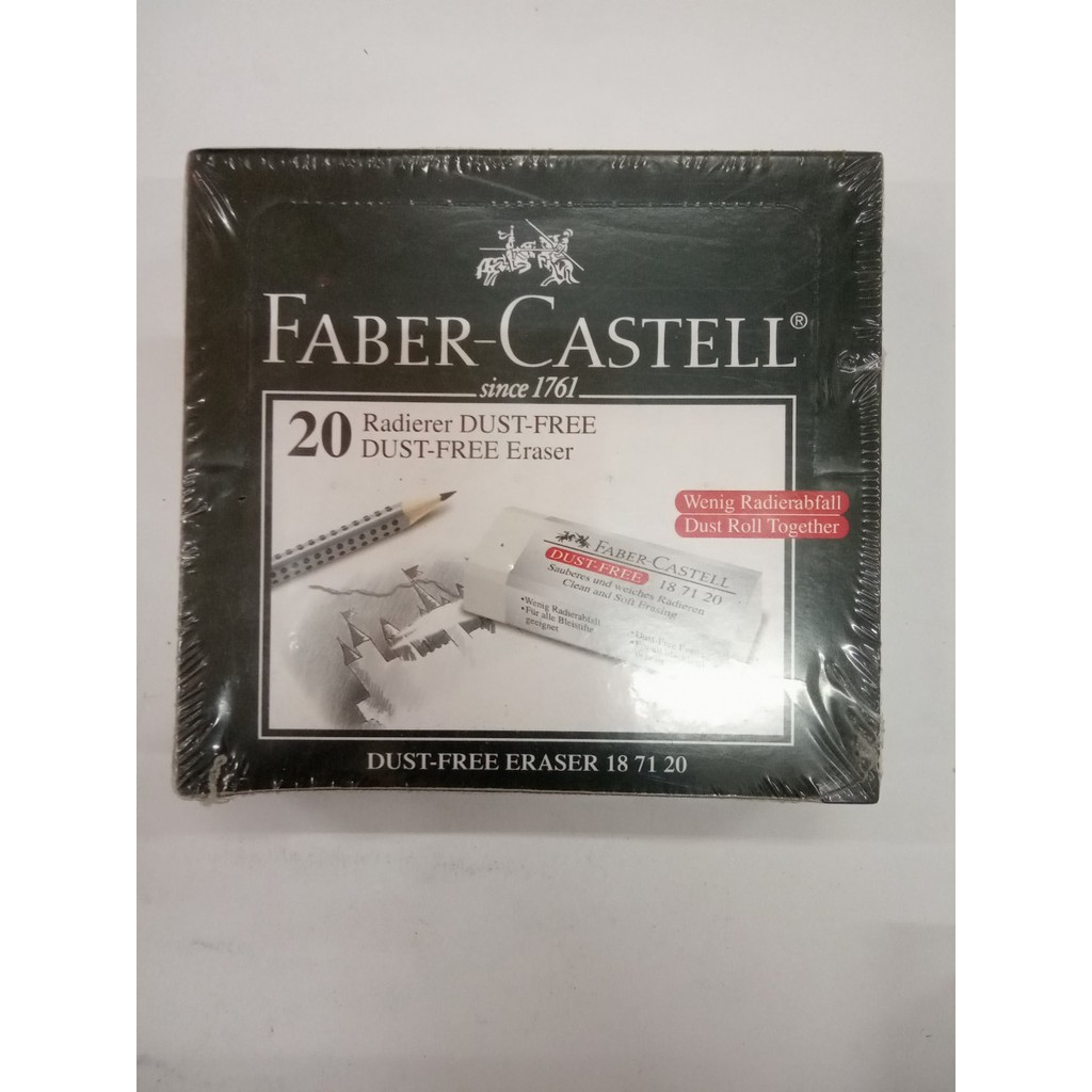

Penghapus Faber Castell Putih Besar ( Isi 20 )