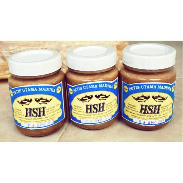 

Petis Asli Madura ikan Tuna merk HSH (kualitas super)