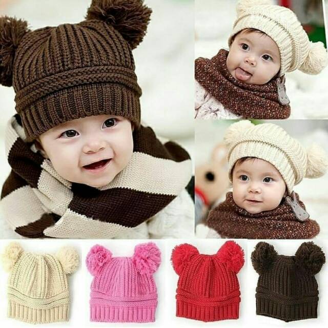 Ball Hat
Topi rajut anak tebal