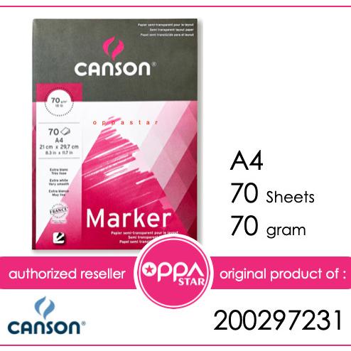 

Canson Marker Layout Pad A4 Kertas Gambar Sktesa