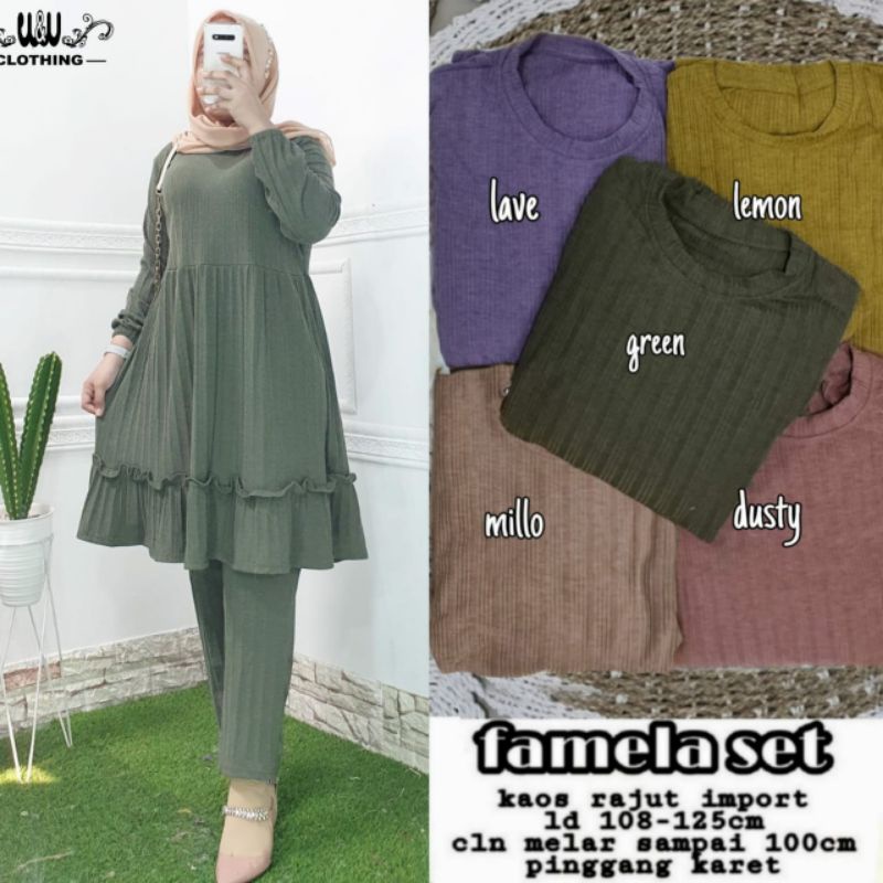 Famela Set by U&U Clothing