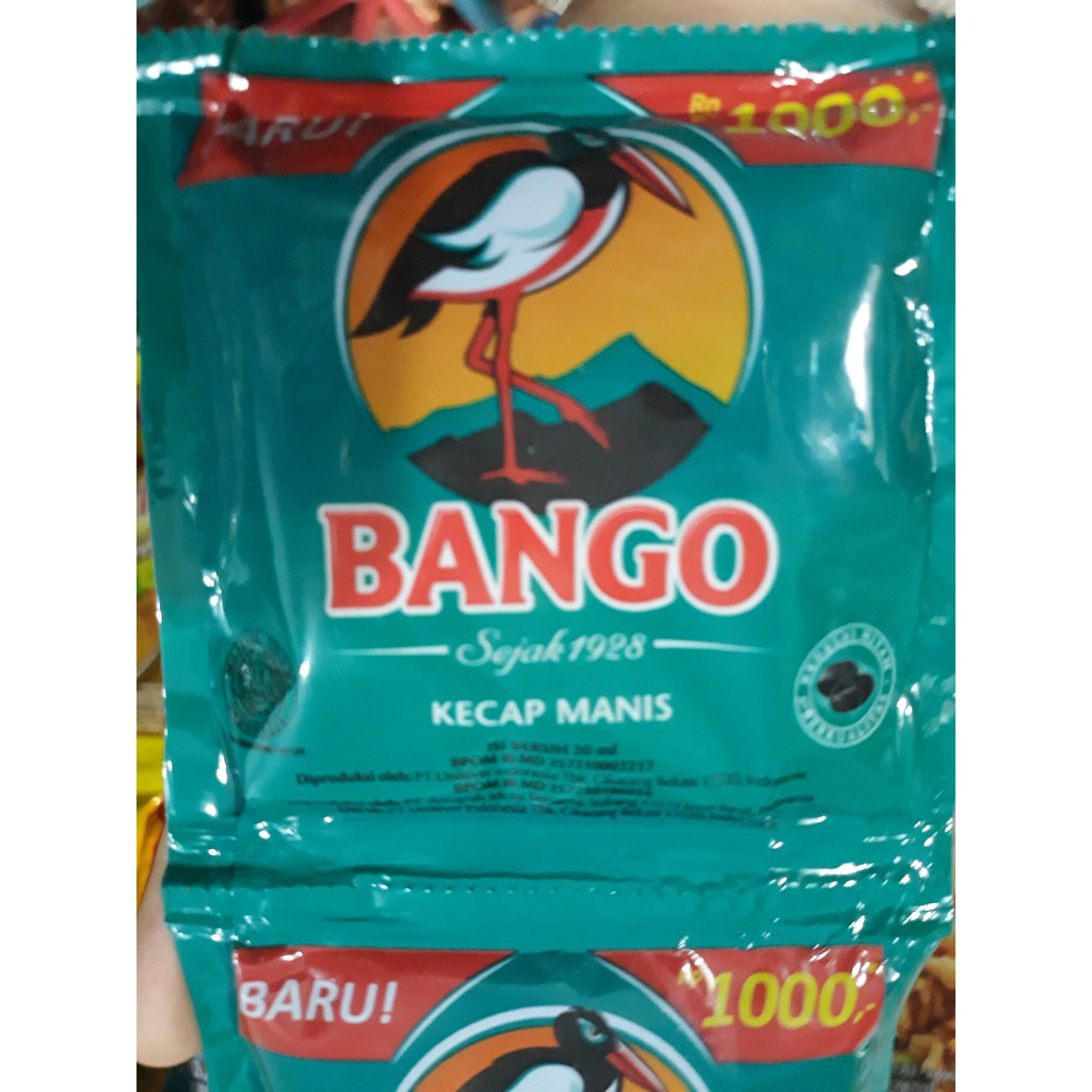 

[BANGO] Kecap Manis 20 ML