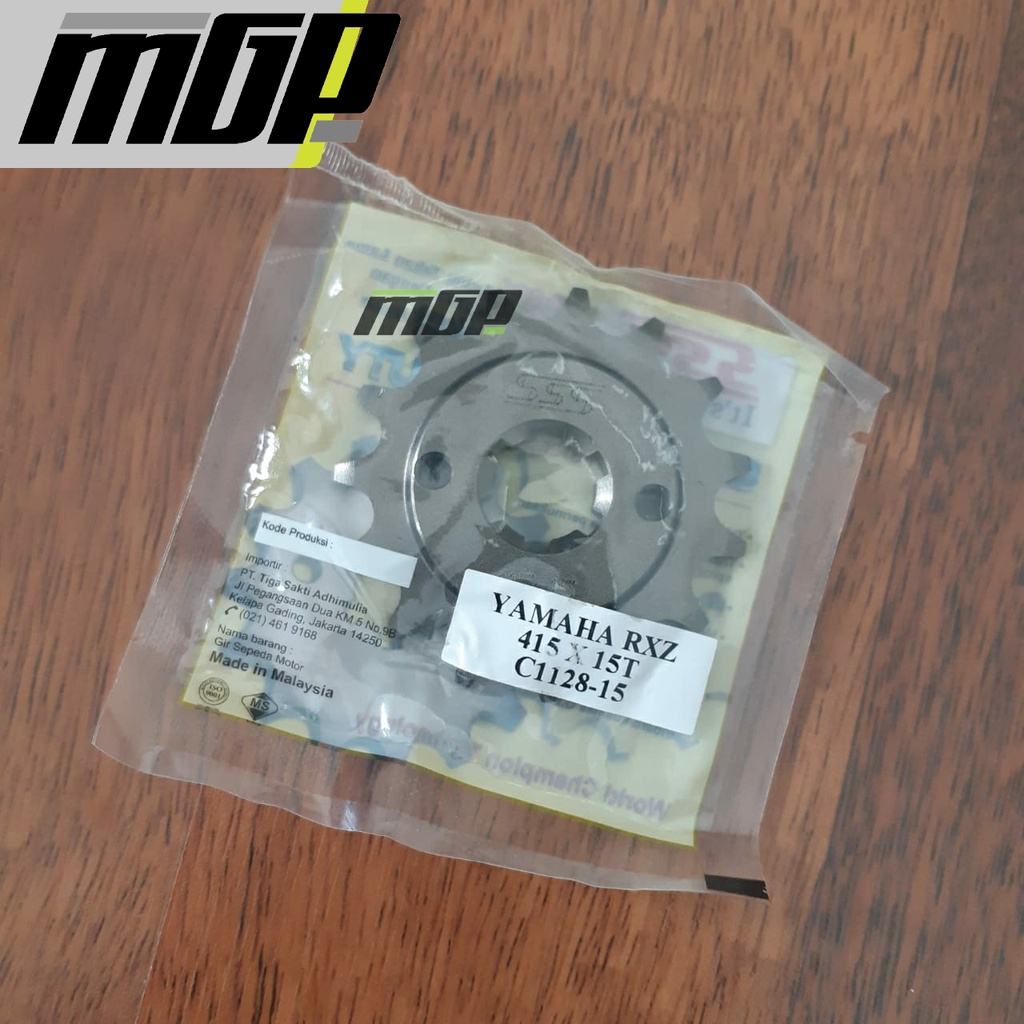 GIR GER GEAR DEPAN SSS 415X15T 15 T JUPITER Z RXZ RXKING JUPITER MX VIXION BYSON ORI SSS 415X15T