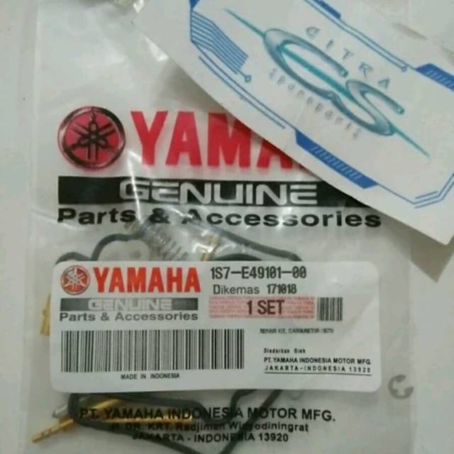 repair kit isi karburator jupiter mx old lama jarum carburator