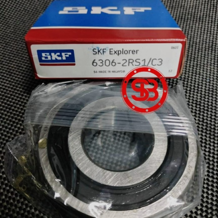 BEARING 6306 2RS / 6306 2RS C3 SKF ORIGINAL