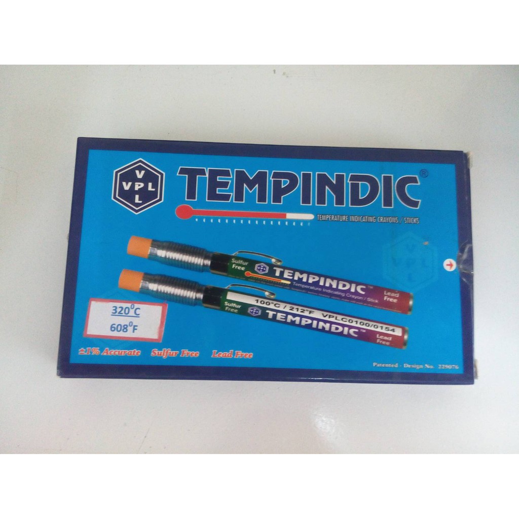 

Temperature Indicating Crayon, Tempindic 320C/608F