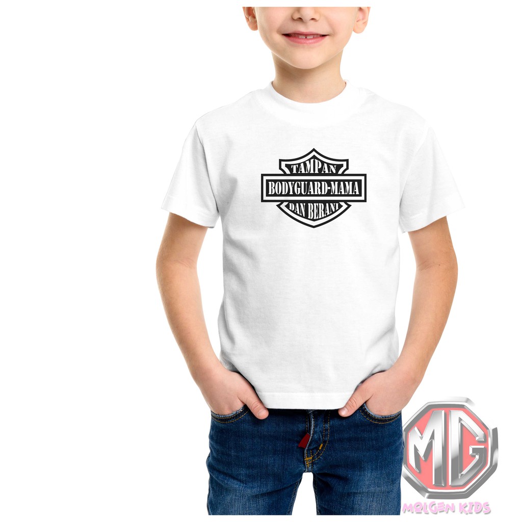  Baju  Kaos Anak  Laki  Laki  Bodyguard Mama Baju  kaos anak  