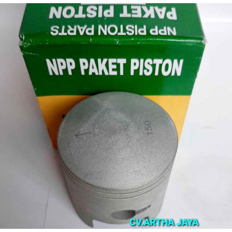 PISTON KIT NPP SUZUKI RC100 / RC 100 / TORNADO GX 100 ( STD / 050 / 100 / 150 / 200 ) ( 52,5 / 53 / 53,5 / 54 / 54,5 ) (100-35510-NPP)-3