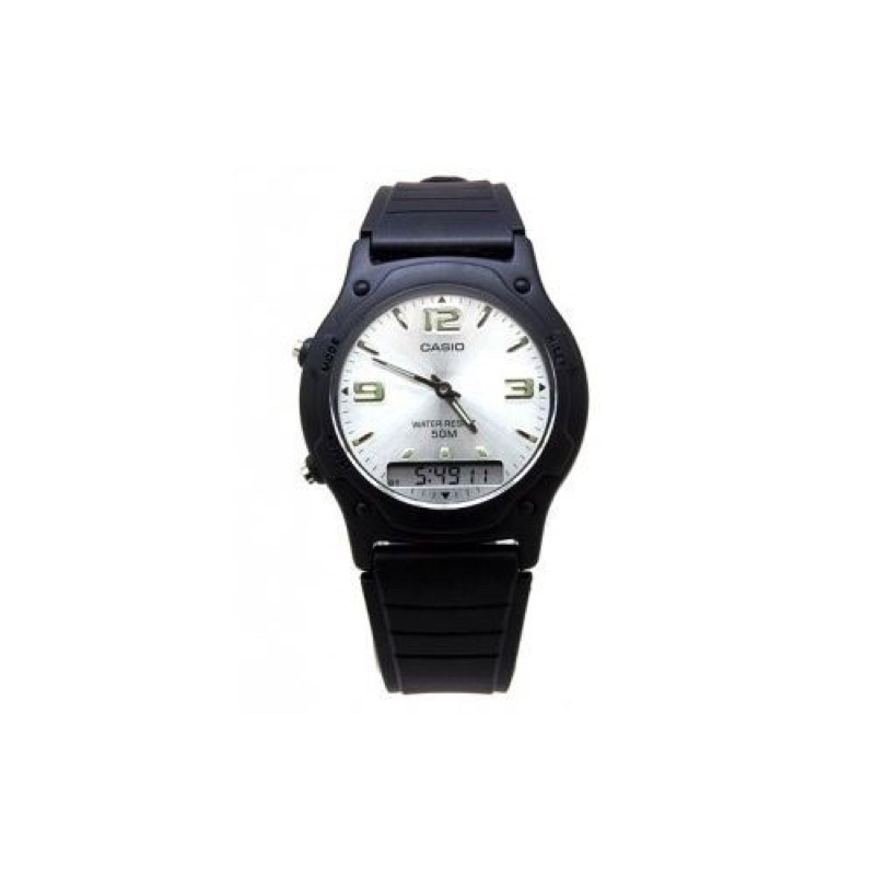 Jam Tangan CASIO AW-49HE-7AVDF Analog-Digital Original Garansi Resmi 1 Tahun (AW 49HE 7A) (AW 49 HE)