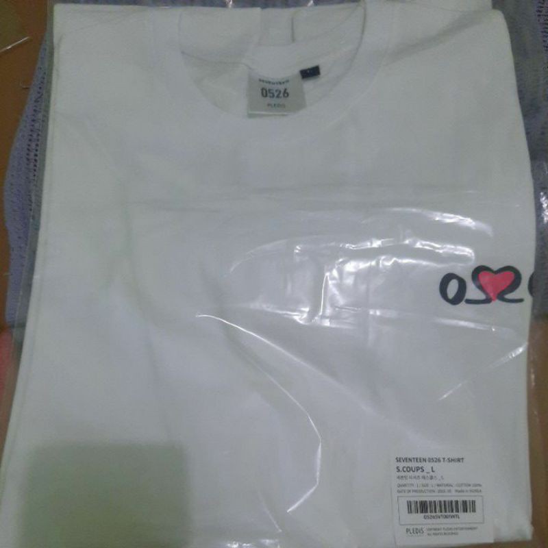 Tshirt 5th Anniversary Seventeen Scoups L size