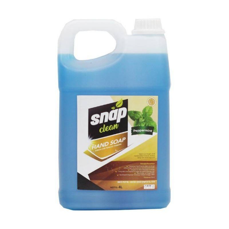 Snap Clean Handsoap Peppermint 4 liter murah