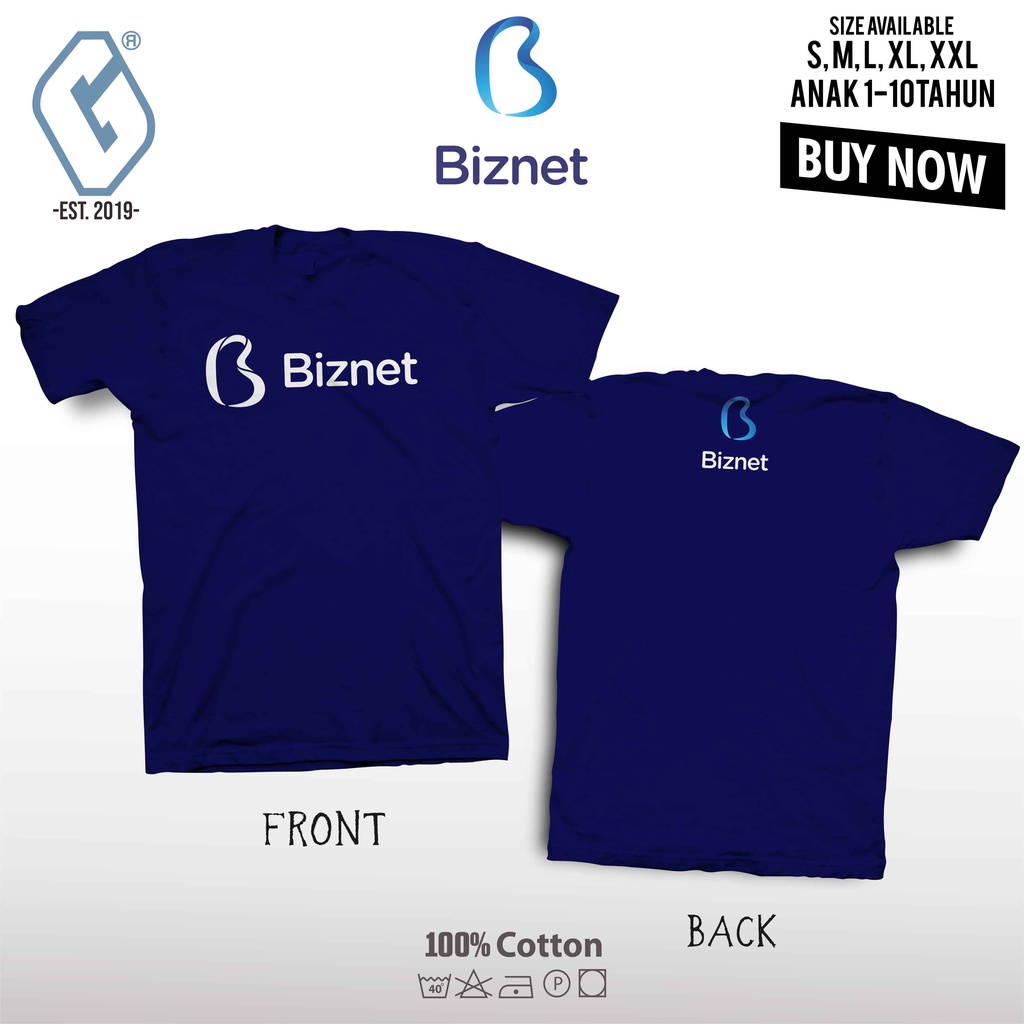 kaos distro biznet / baju biznet provider