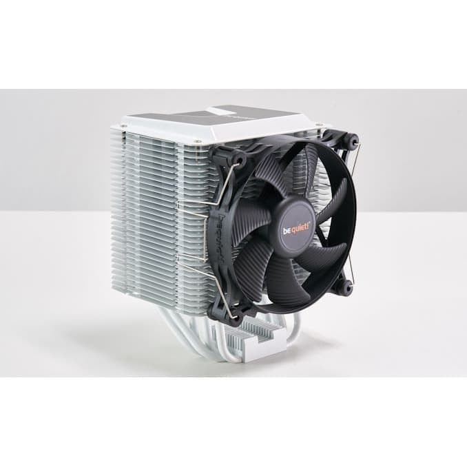 be quiet! Shadow Rock 3 White - 1x Shadow Wings 2 120mm PWM high-speed - IMPRESSIVE COOLING POWER