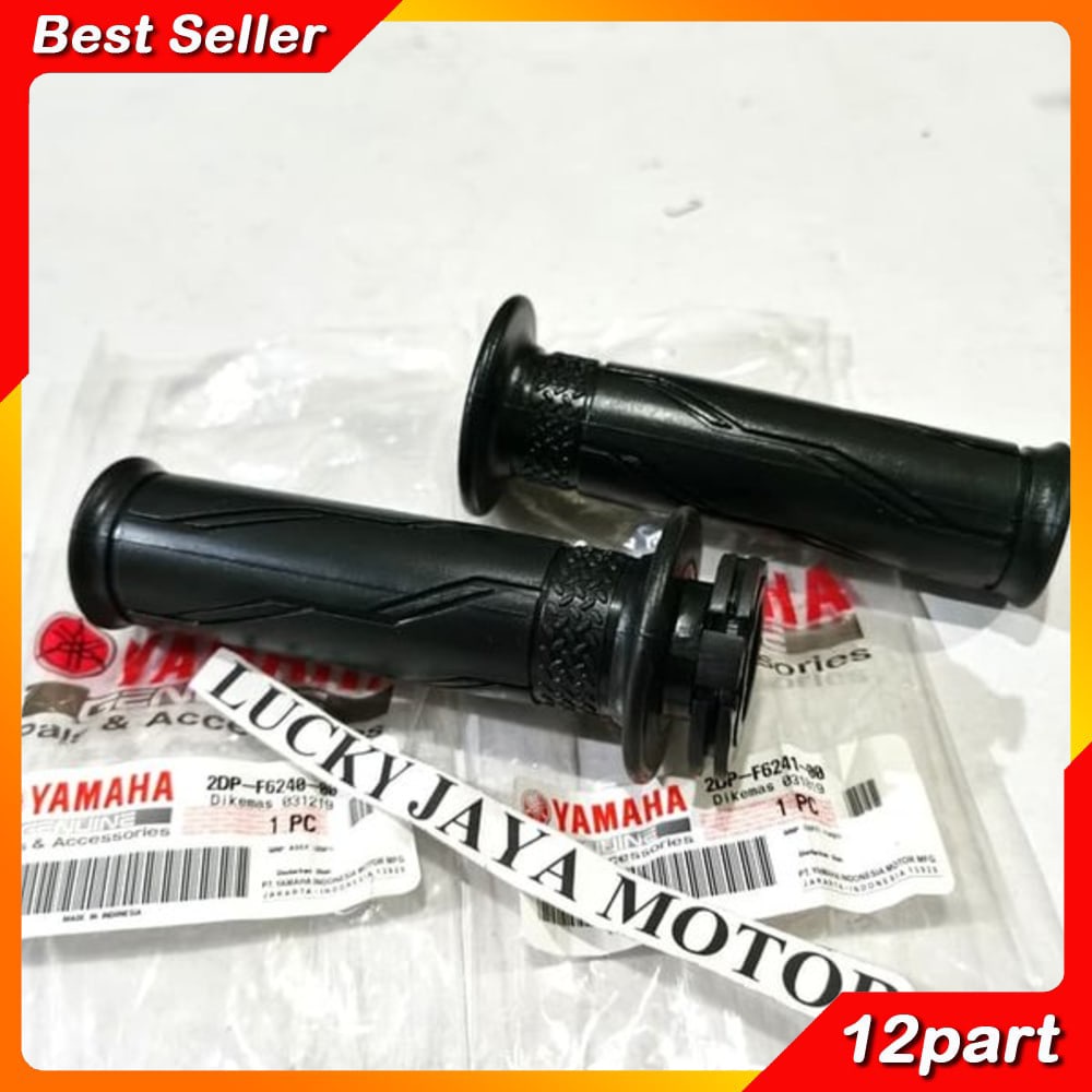 HANDGRIP HANDFAT HAND GRIP NMAX N-MAX KIRI KANAN 2DP-F6240 2DP-F6241 ORIGINAL
