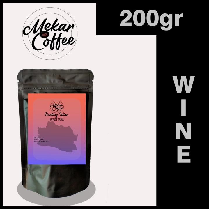 

Kopi Puntang Wine 200 Gram | Kopi Arabika Gn Puntang