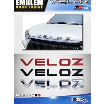 Emblem Kap Mesin VELOZ 2022