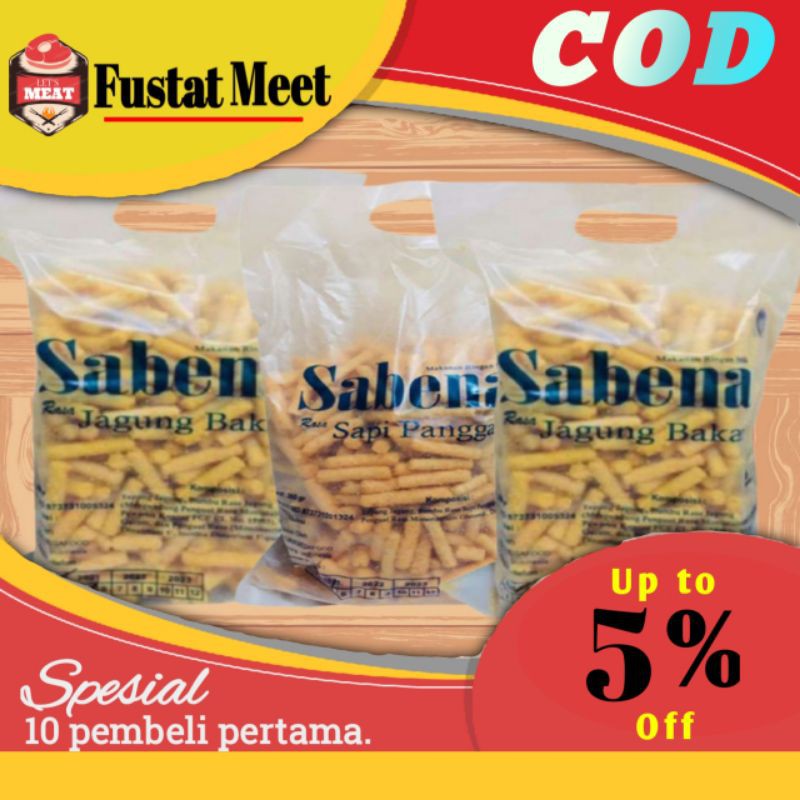 

cemilan sabena rasa balado jagung bakar keju sapi panggang cocopandan kapucino enak murah halal