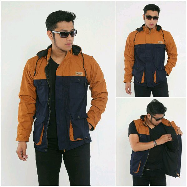 Jaket Parka Rompi Parka Pria
