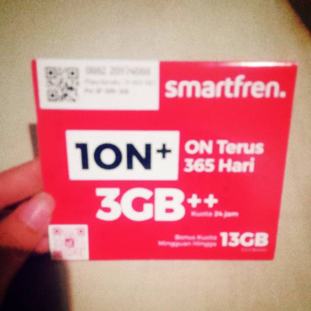 Kartu kuota ION+ smatfren