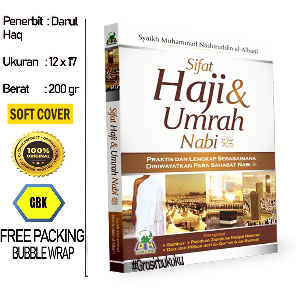 Buku Sifat Haji &amp; Umrah Nabi - Darul Haq