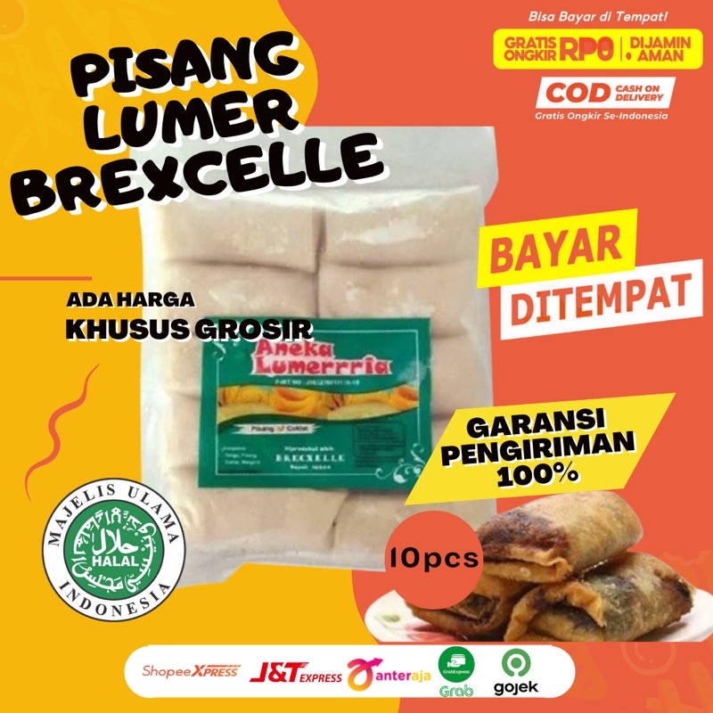 

Pisang Lumer Cokelat Meler Coklat Aneka Lumeria Brexcelle Brecxelle Pisang Aroma Roll