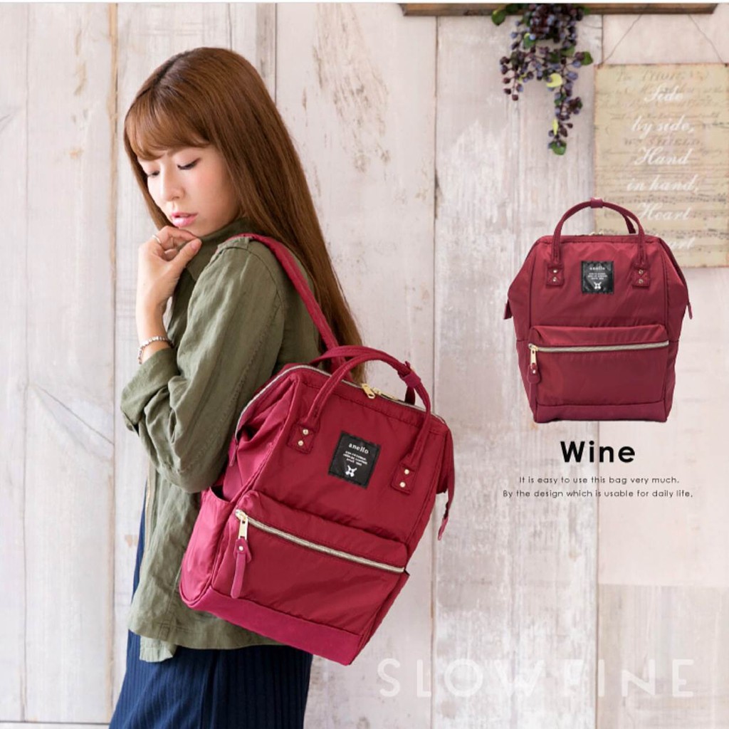 Supplier tas wanita unisex pria branded murah import RANSEL ANELL*