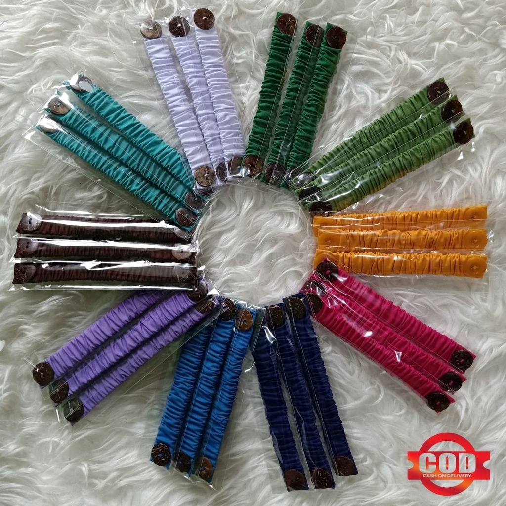 Tali Masker Konektor Wanita Dewasa / Tali Penyambung Masker Hijab Polos