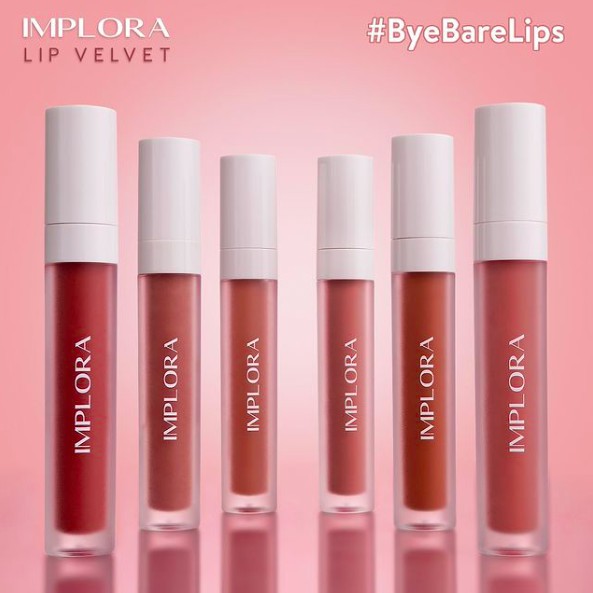 Implora Urban Lip Cream Matte | Lip Velvet | lipcream mate lipstik Relaxa