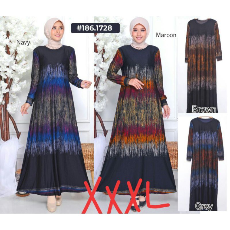 gamis wanita kaos super jumbo terbaru/gamis kaos korea premium jumbo/gamis yarii kaos terbaru