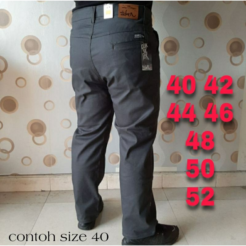 CELANA CHINO JUMBO PRIA