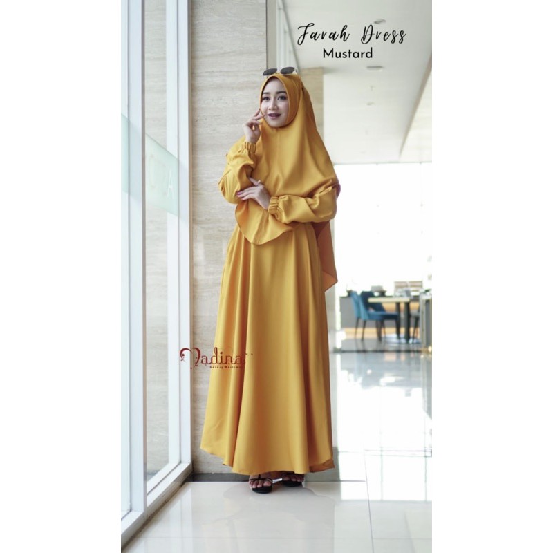 Farah Set Syari / Gamis Syari / Set Gamis