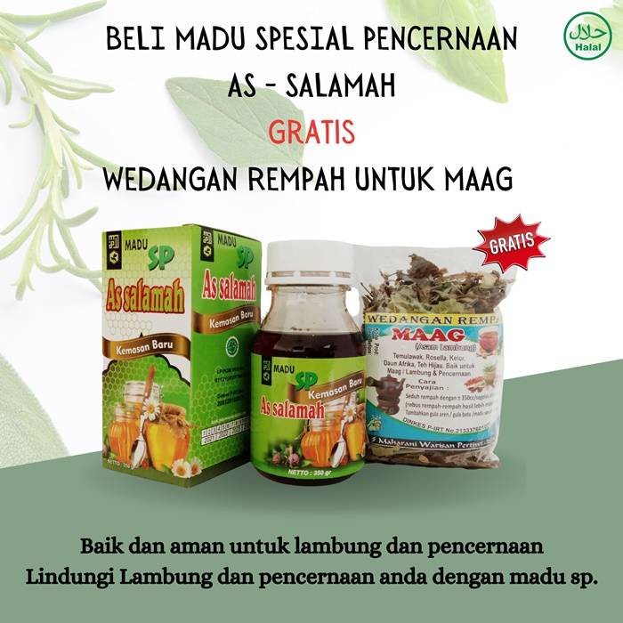 

DSM Healthy - Madu As-Salamah Gratis Wedang Rempah Maag